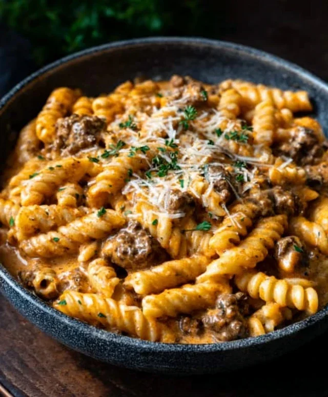 Creamy Beef Pasta