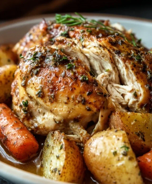 Garlic Butter Chicken Crockpot Recipe: 6-Hour Magic for Tender Bliss