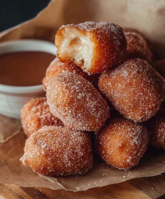 Sweet Air Fryer Churro Bites Recipe