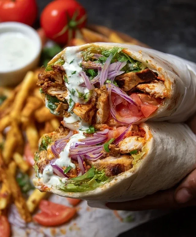 Chicken Shawarma Wrap