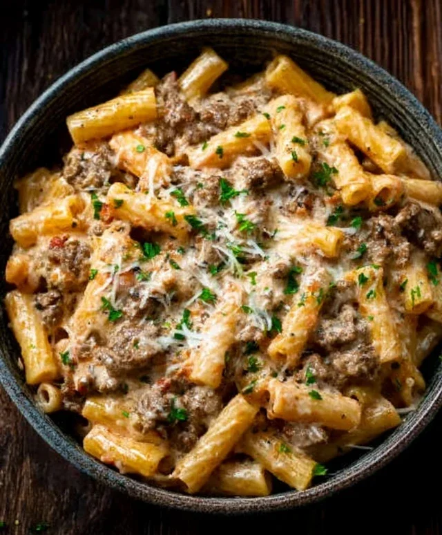 Creamy Beef Pasta
