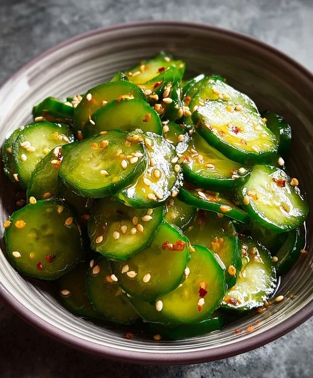 Easy Asian Cucumber Salad