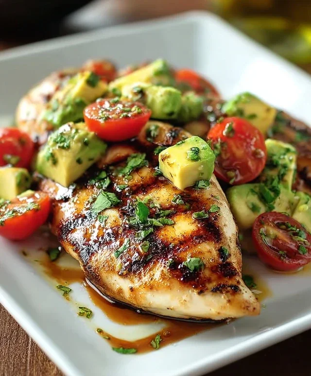 Grilled California Avocado Chicken Recipe