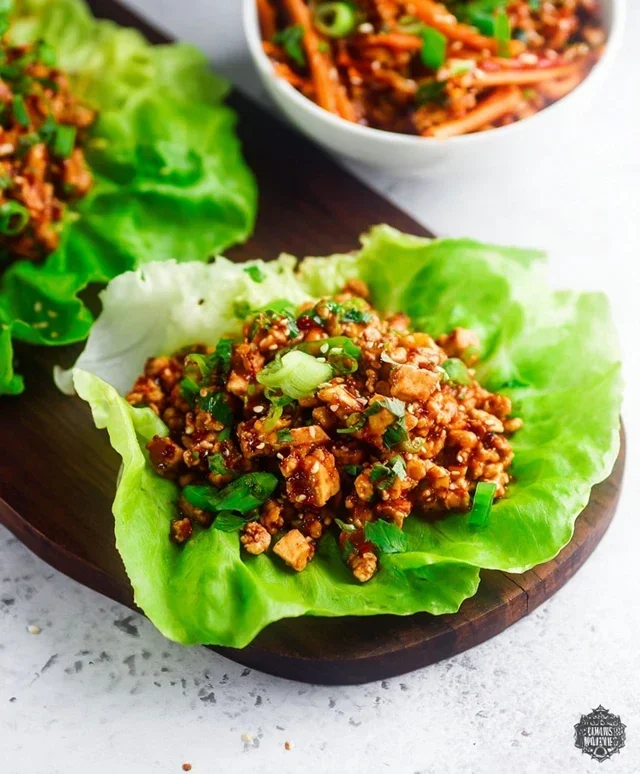 Tofu Lettuce Wraps