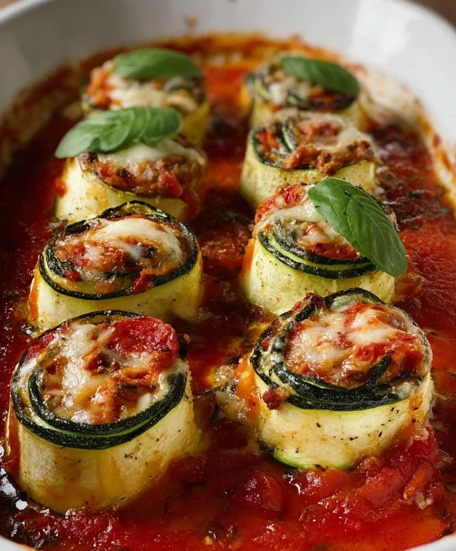 Vegan Zucchini Rollatini