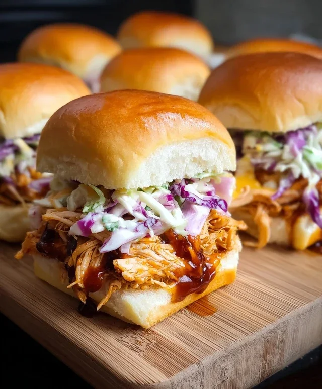BBQ Chicken Sliders
