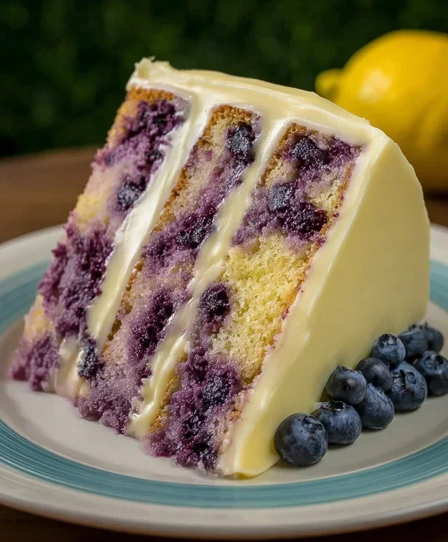 Lemon Blueberry Cake