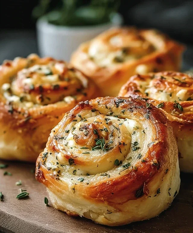 Sourdough Herb and Cheese Rolls