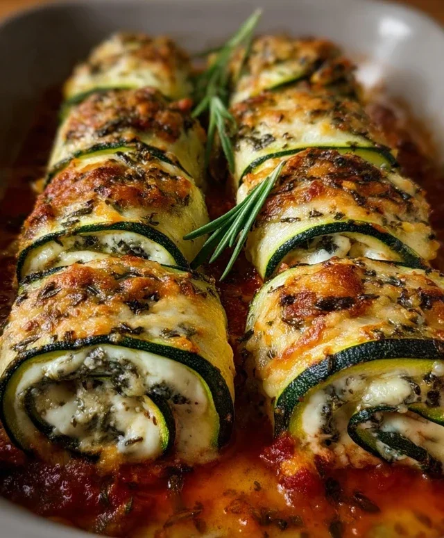 Vegan Zucchini Rollatini