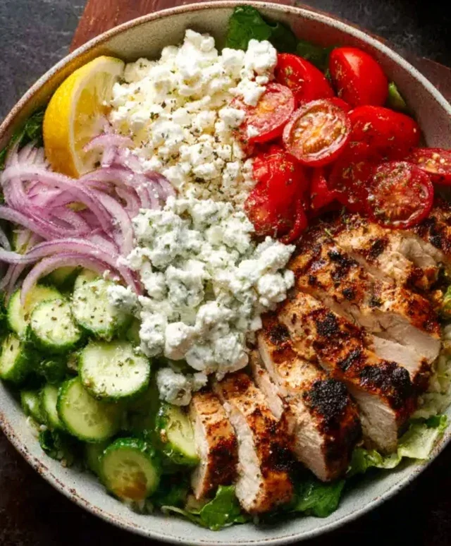 Greek Chicken Bowls