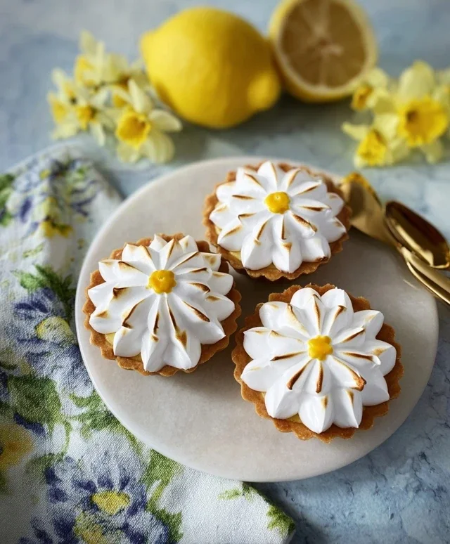 Daisy Lemon Meringue Pies