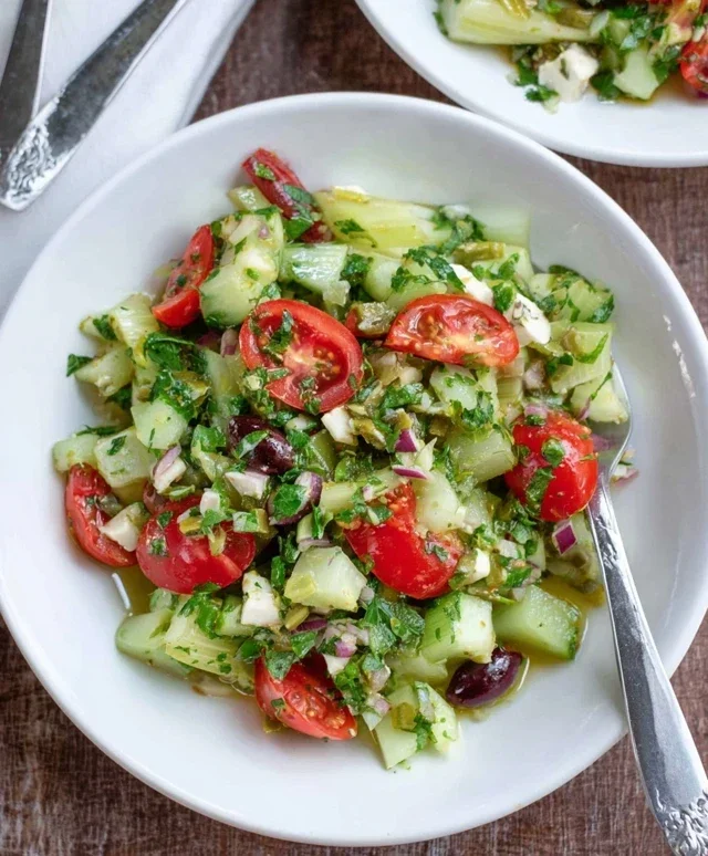 Mediterranean Celery Salad