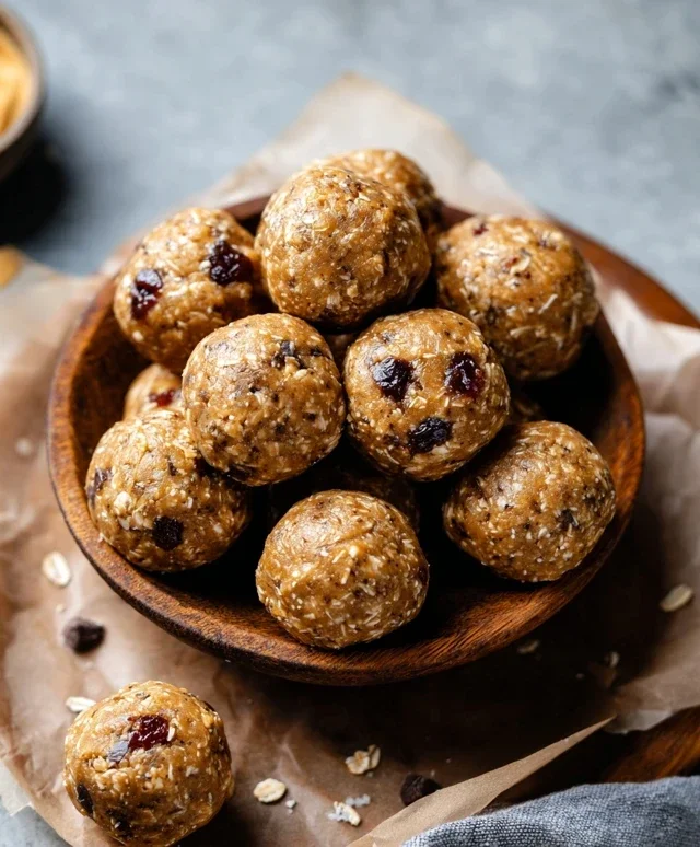 No-Bake Peanut Butter Energy Bites
