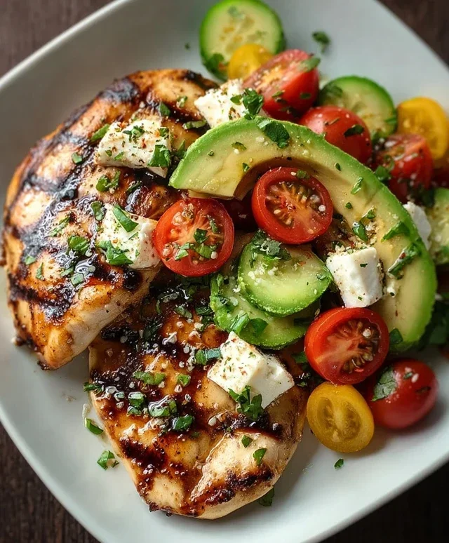 Grilled California Avocado Chicken Recipe