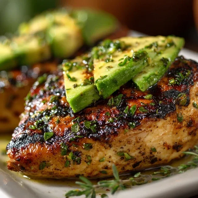 Grilled California Avocado Chicken Recipe