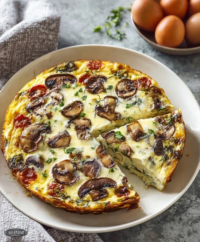 Mushroom Frittata