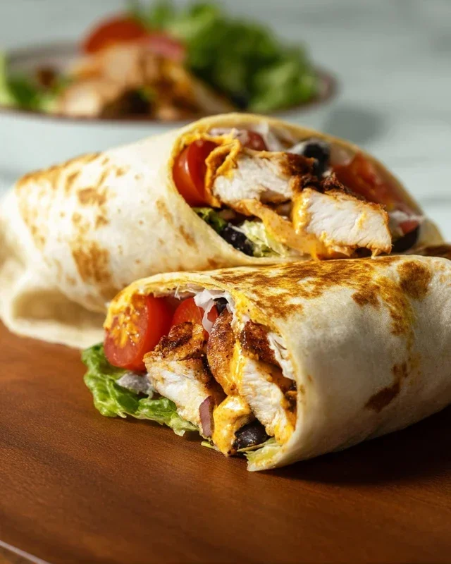Chipotle Ranch Grilled Chicken Burrito