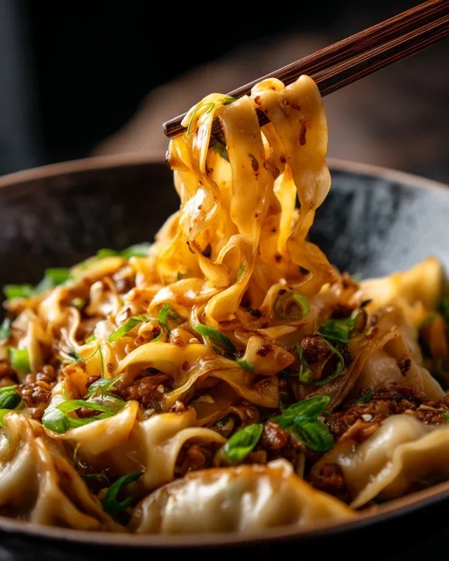 Potsticker Noodle Bowl