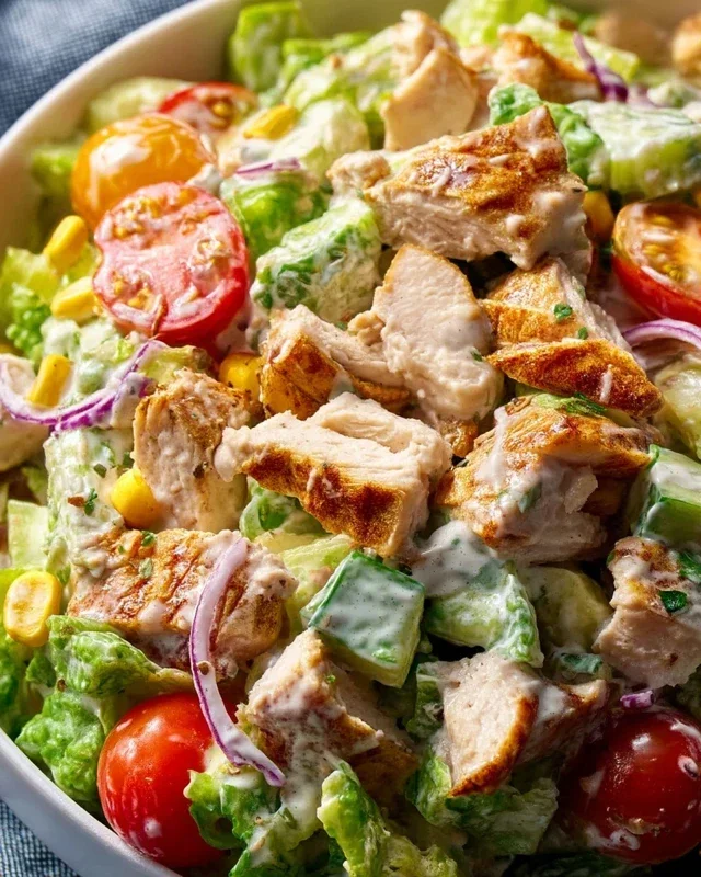 Healthy Ranch Chicken Salad