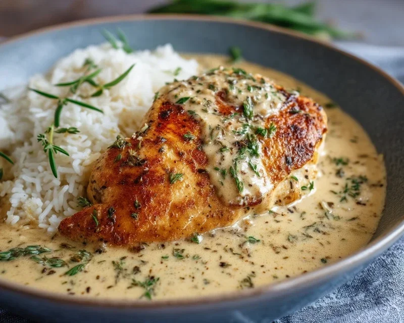 Creamy Garlic Chicken