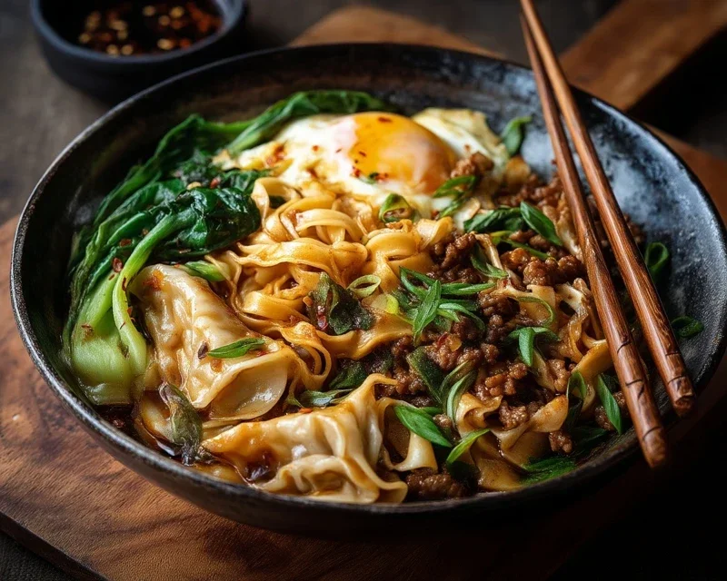 Potsticker Noodle Bowl