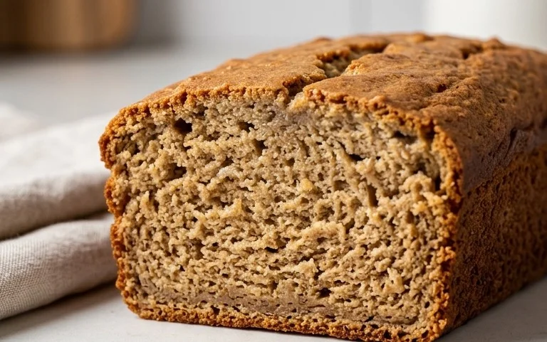 Healthy 5-Ingredient Flourless Banana Bread