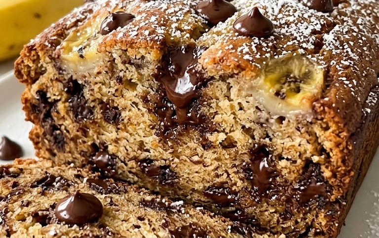 Easy Chocolate Chip Banana Bread