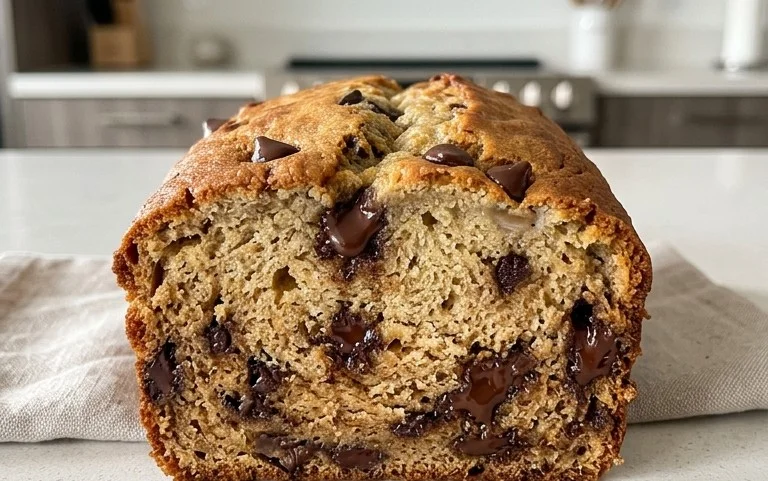 Easy Chocolate Chip Banana Bread
