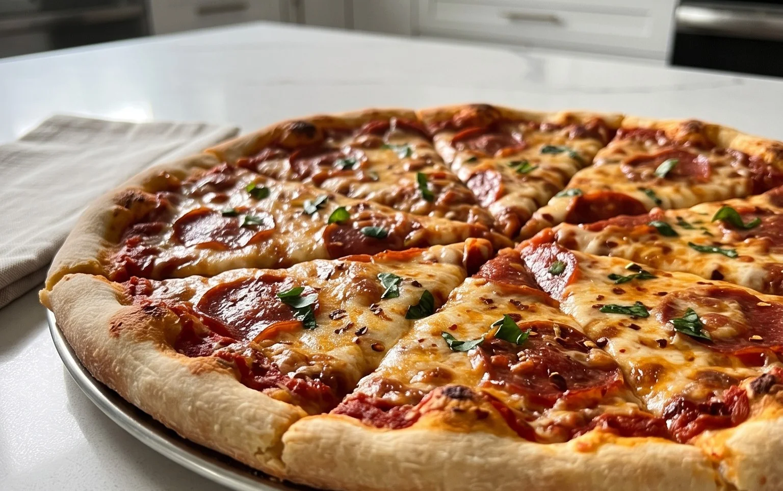 An excellent No Yeast Pizza Dough - quick easy homemade pizza!