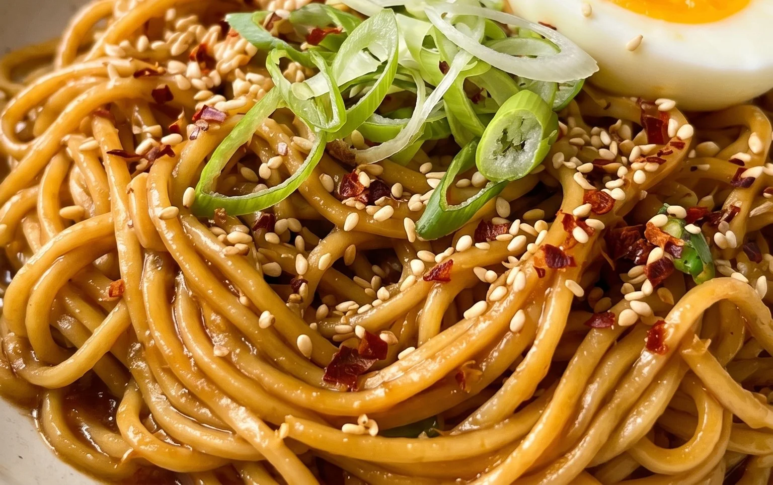 Easy Saucy Ramen Noodles