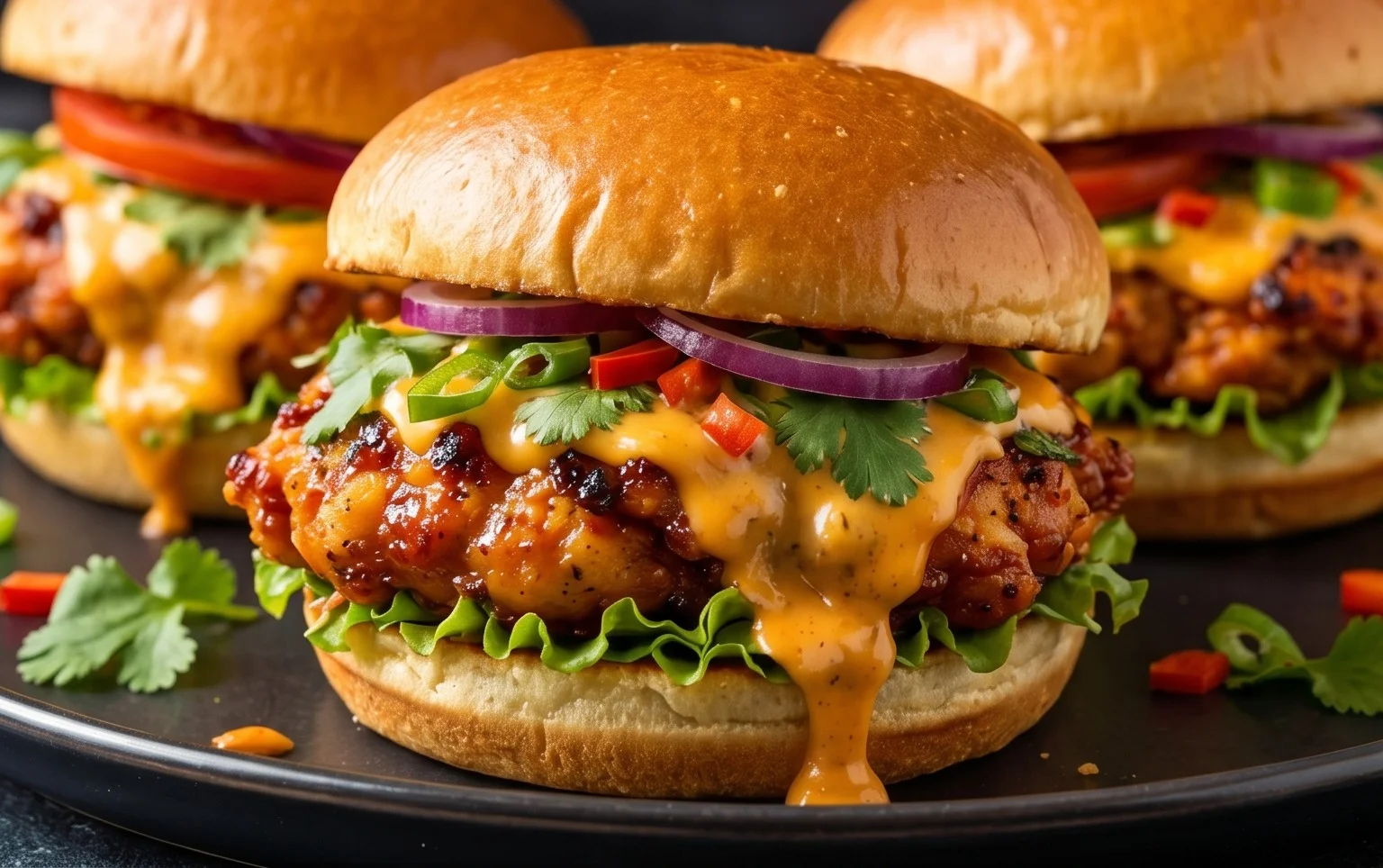 Cheesy Dynamite Chicken Buns