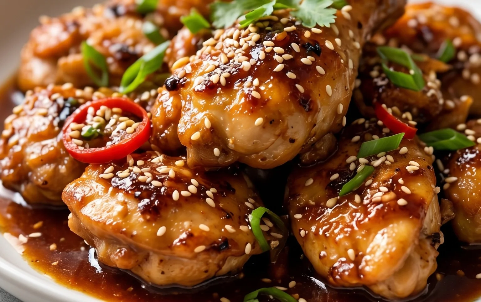 Healthy Sesame Chicken