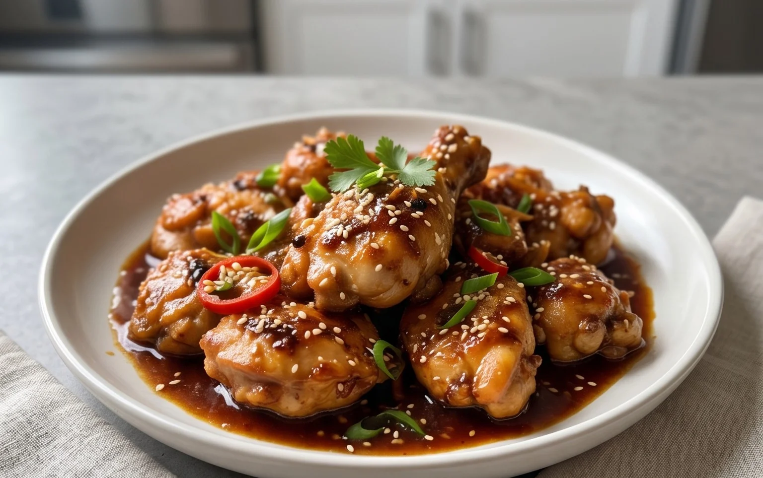 Healthy Sesame Chicken