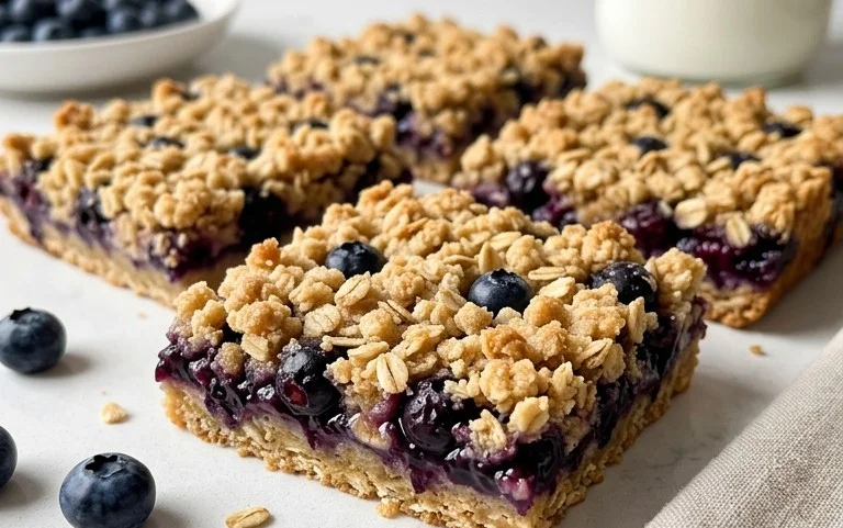 Blueberry Oatmeal Bars