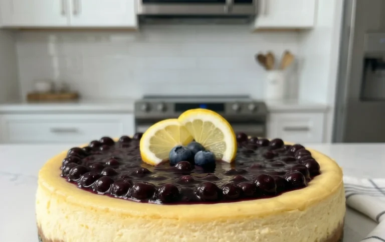 Lemon Blueberry Cheesecake
