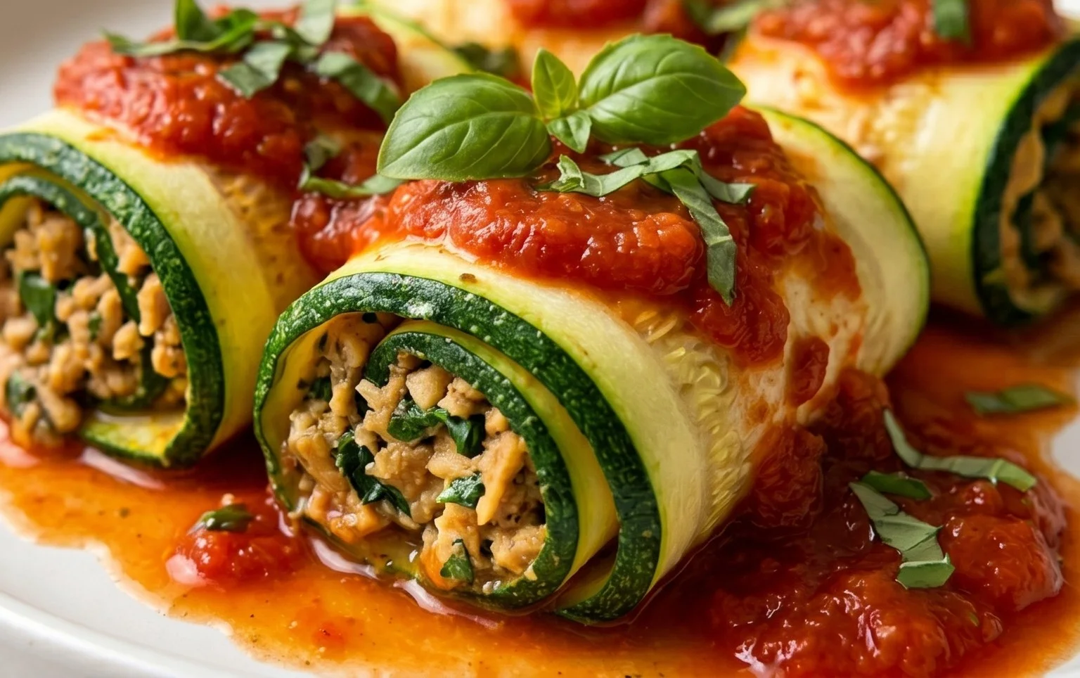 Vegan Zucchini Rollatini