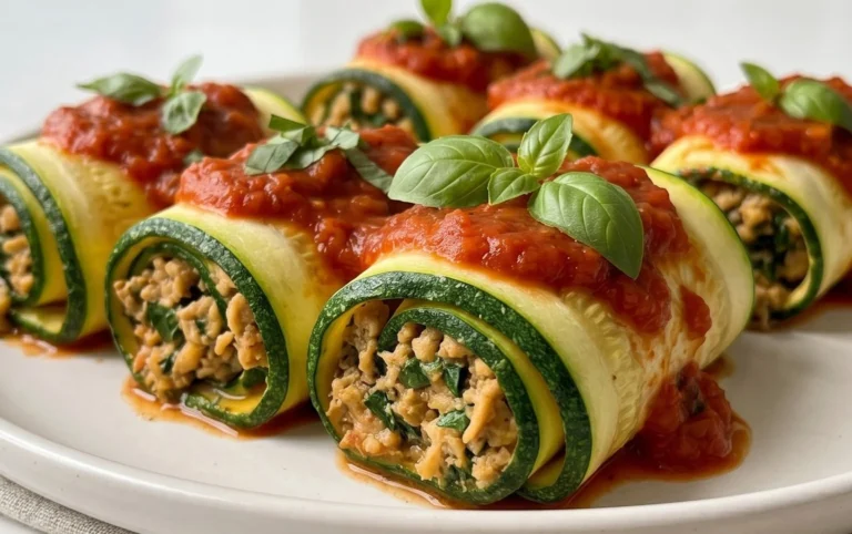 Vegan Zucchini Rollatini