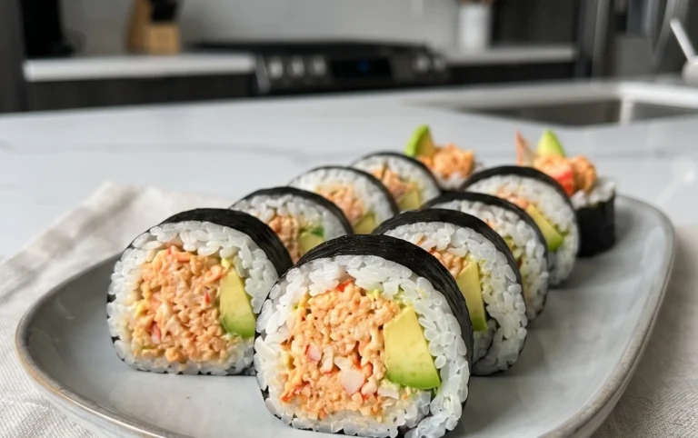 Kani Sushi (Spicy Crab Roll)