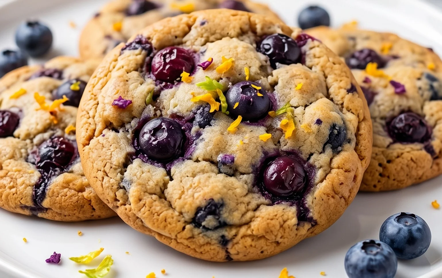 Best Ever Blueberry Cookies