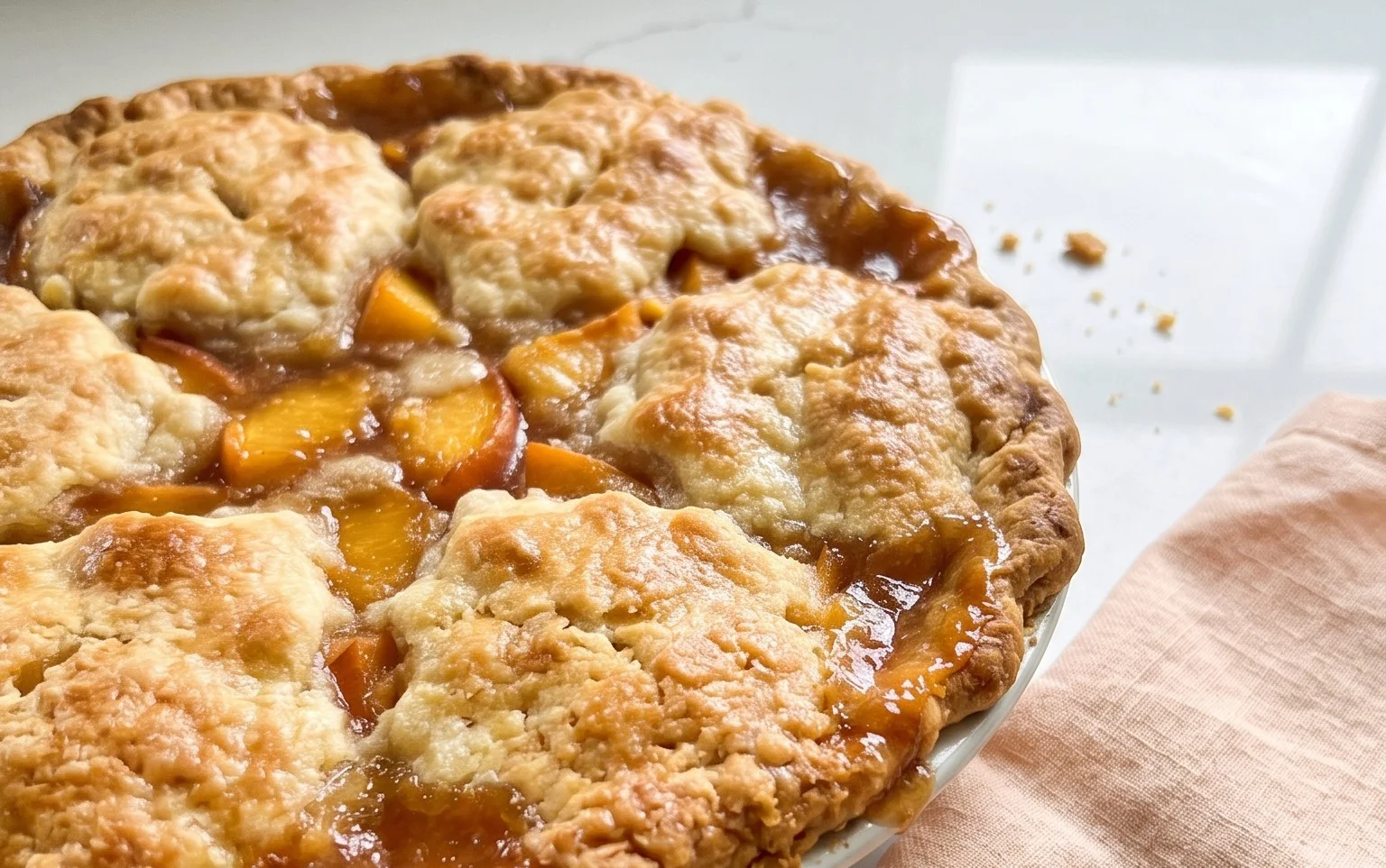Fresh Peach Cobbler
