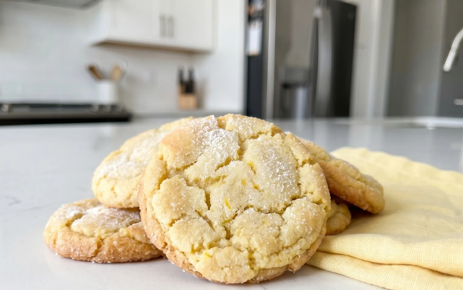 Soft & Chewy Lemon Cookies