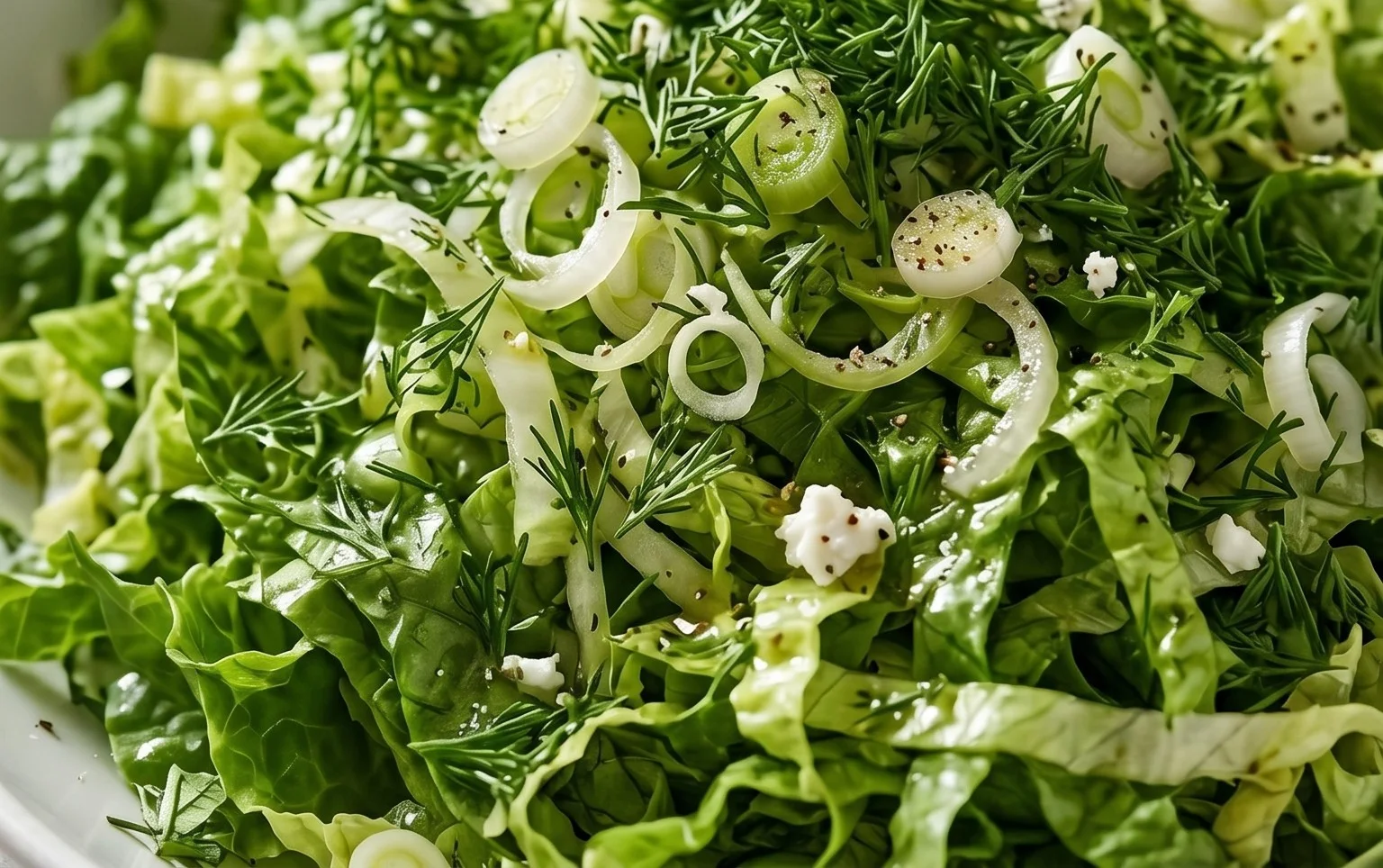 Maroulosalata (Greek Lettuce Salad)