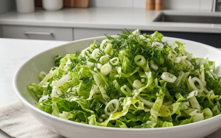 Maroulosalata (Greek Lettuce Salad)
