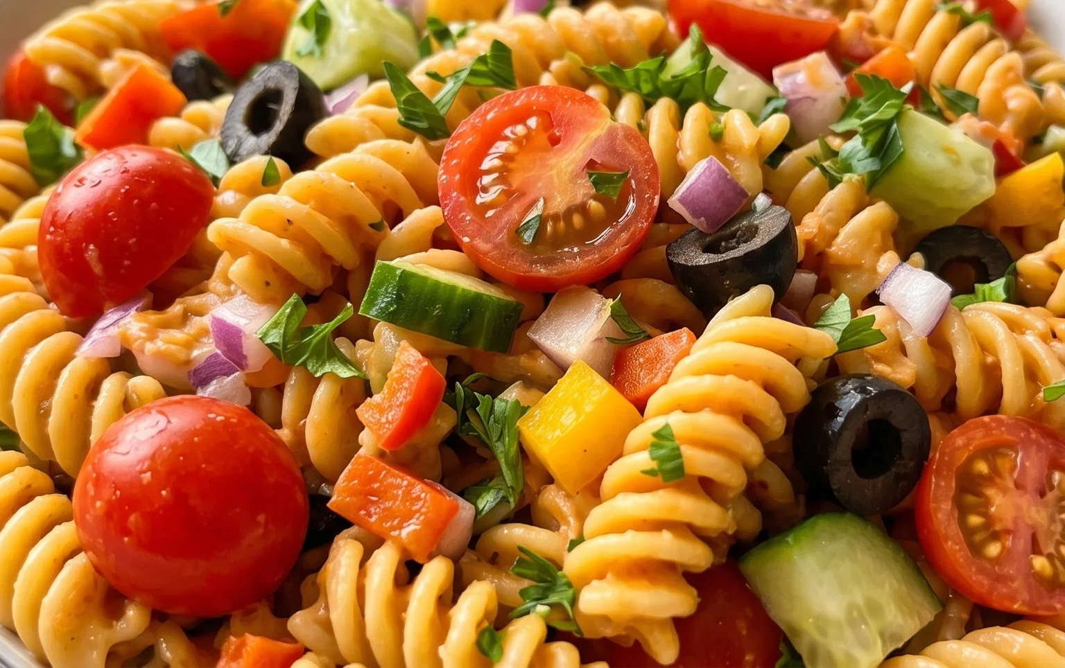 French Dressing Pasta Salad