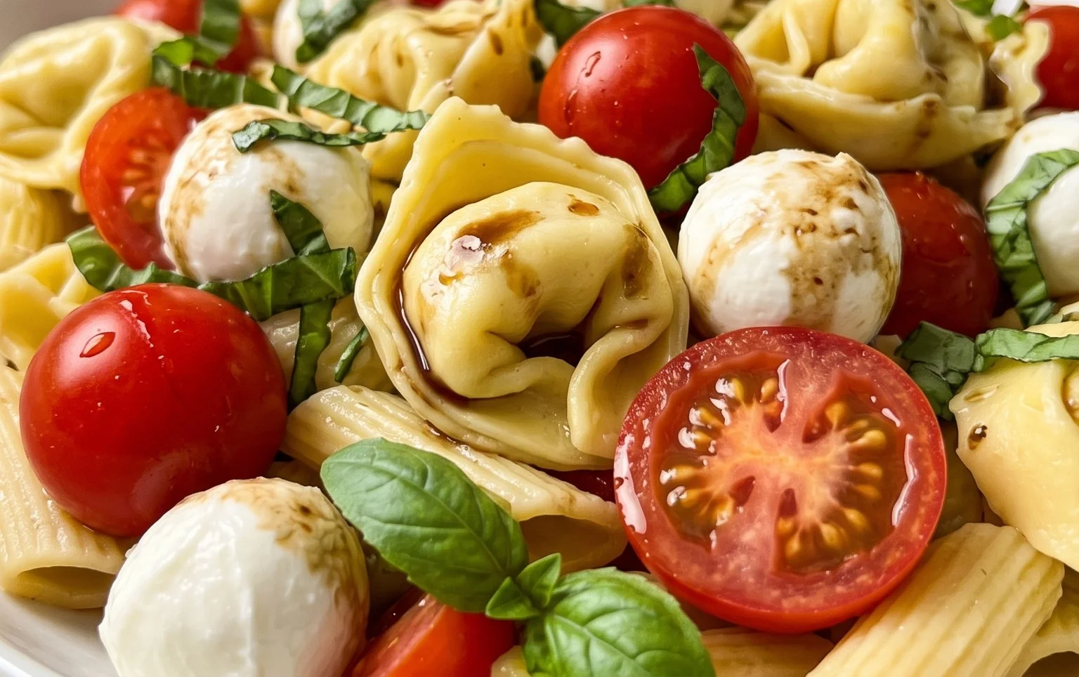 Tortellini Caprese Salad