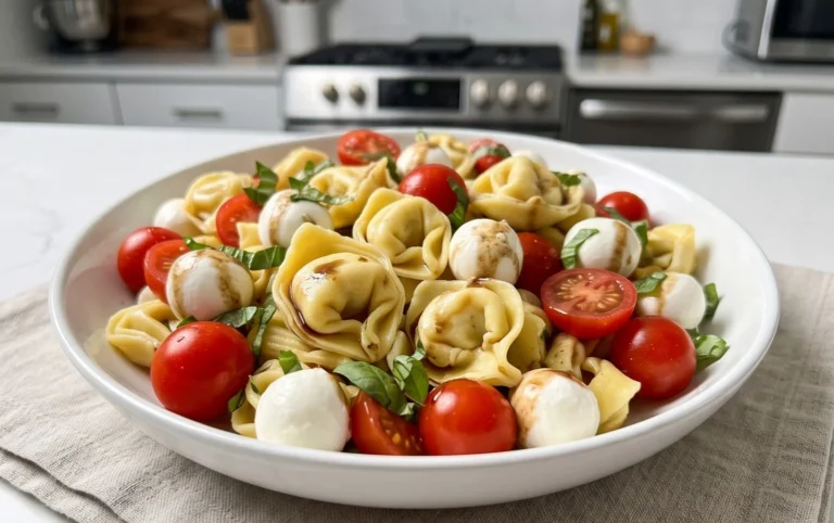 Tortellini Caprese Salad