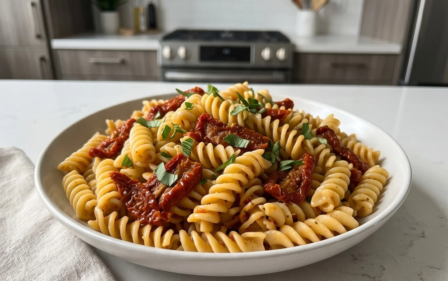 Sun Dried Tomato Pasta Salad