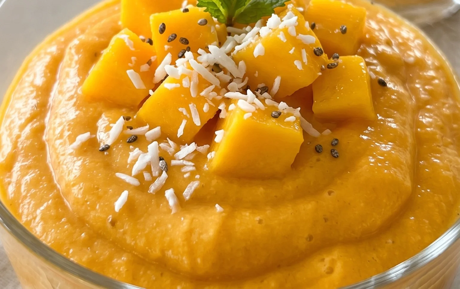 Vegan Mango Mousse