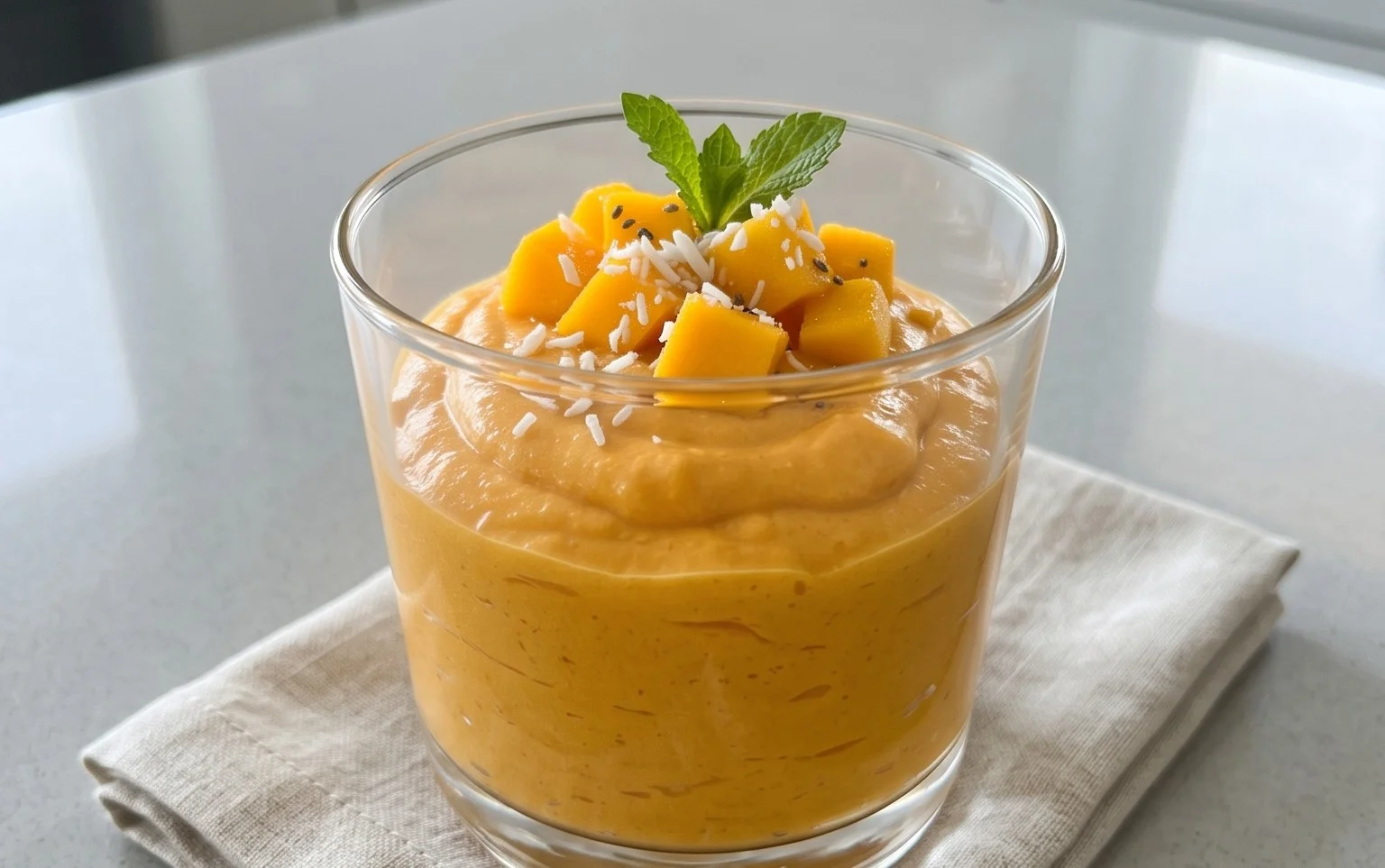 Vegan Mango Mousse