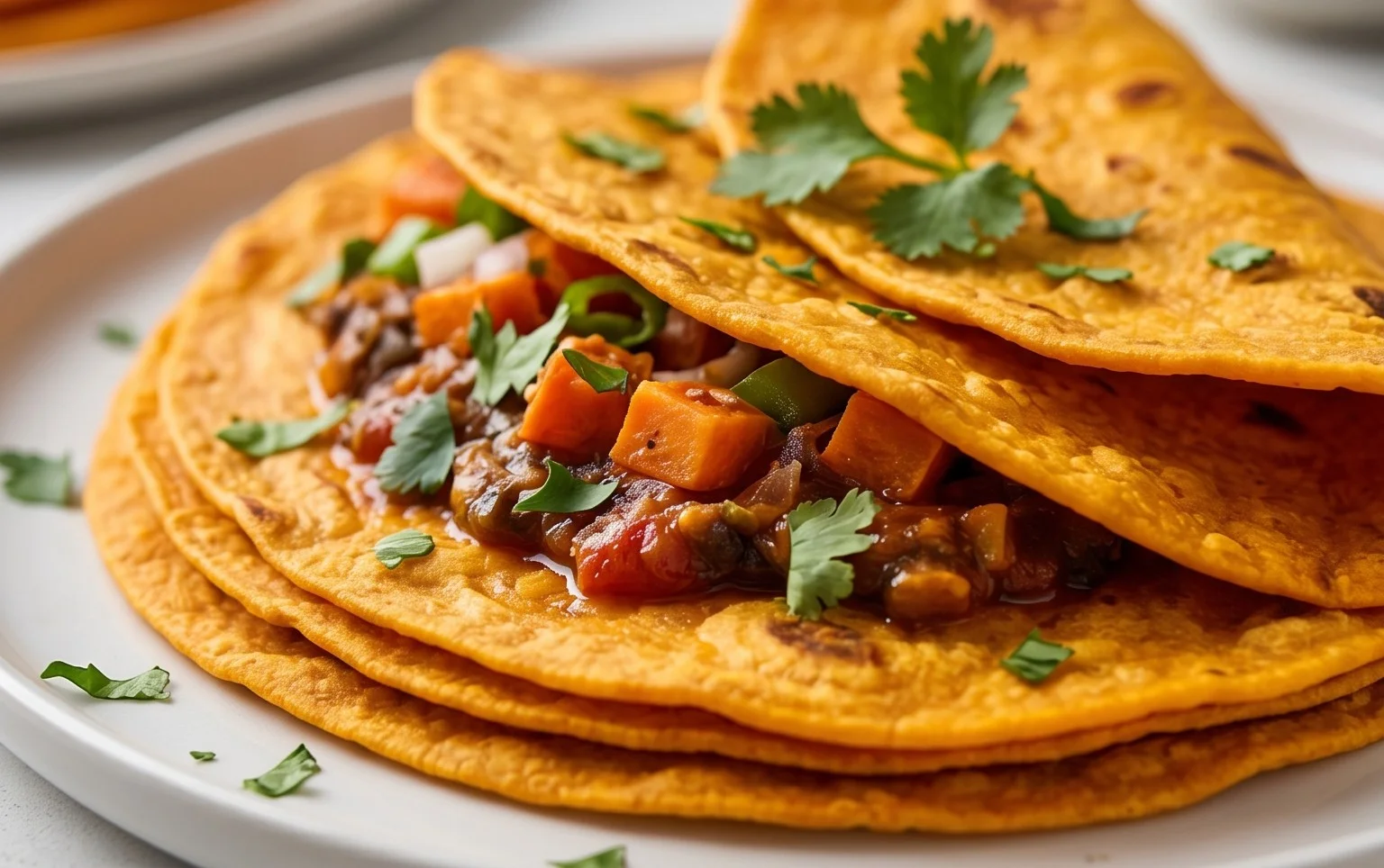 Sweet Potato Tortillas (Gluten-Free Vegan Wraps)
